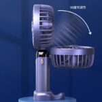 ハンディファン ミニ扇風機 5段階風量調整 携帯扇風機 4000mAh内臓バッテリー USB 充電式 卓上扇風機 アウトドア ファン 全5色 SKU:IPC03092025063 - Image 10