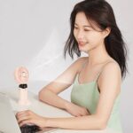 ハンディファン ミニ扇風機 5段階風量調整 携帯扇風機 4000mAh内臓バッテリー USB 充電式 卓上扇風機 アウトドア ファン 全5色 SKU:IPC03092025063 - Image 9