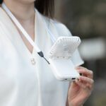 ハンディファン 首かけ 扇風機 折りたたみ 卓上扇風機 小型扇風機 2500mAh内臓バッテリー 携帯扇風機 手持ち扇風機 ネッククーラーコンパクト  全3色 SKU:IPC03092025066 - Image 13