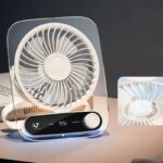 199段高速大風量 小型扇風機 USB 充電式 卓上扇風機 3000mAh内臓バッテリー パワフル送風 ミニファン 静音 ミニ扇風機 全4色 SKU:IPC03092025067 - Image 16
