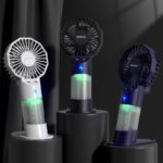 扇風機 加湿器 ファン 噴霧機能 ハンディファン 3段階風量調整  ミニ扇風機 携帯扇風機 USB 充電式 卓上扇風機 アウトドア ファン  全3色 SKU:IPC03092025069 - Image 5
