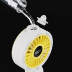 扇風機 加湿器 ファン 噴霧機能 ハンディファン 5段階風量調整  ミニ扇風機 携帯扇風機 2400mAh内臓バッテリー USB 充電式 卓上扇風機 アウトドア ファン  全2色 SKU:IPC03092025071 - Image 9