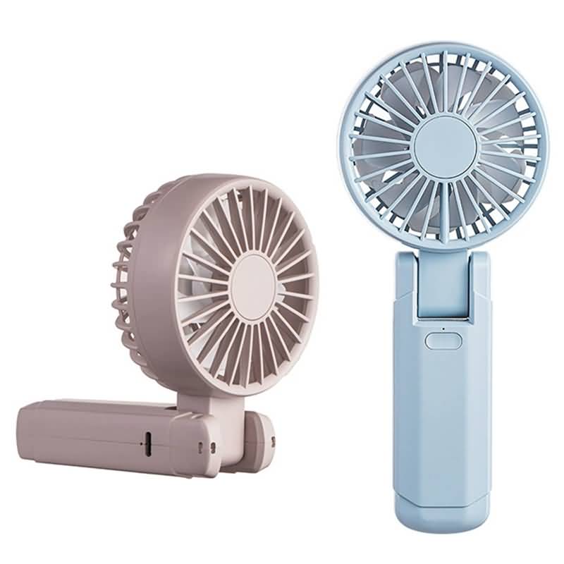 IPC03092025072-05.jpg ハンディファン ミニ扇風機 4段階風速 携帯扇風機 2000mAh内臓バッテリー USB 充電式 3段階風量調整 卓上扇風機 アウトドア ファン 全4色 SKU:IPC03092025072 - Image 1
