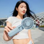 ハンディファン ミニ扇風機  4段階風速 携帯扇風機 2000mAh内臓バッテリー USB 充電式 3段階風量調整 卓上扇風機 アウトドア ファン  全4色 SKU:IPC03092025072 - Image 15