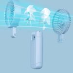 ハンディファン ミニ扇風機  4段階風速 携帯扇風機 2000mAh内臓バッテリー USB 充電式 3段階風量調整 卓上扇風機 アウトドア ファン  全4色 SKU:IPC03092025072 - Image 14