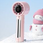 小型扇風機 ハンディファン 100段階調整 携帯扇風機 4000mAh内臓バッテリー ミニ扇風機 手持ち扇風機 充電式扇風機 瞬間冷却 風量調節 熱中症対策  全3色 SKU:IPC03092025076 - Image 5