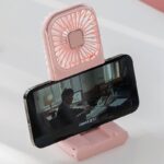 携帯扇風機  新型 小型扇風機 F30PRO  3000mAh内臓バッテリー 4段階風速 アウトドア ファン ミニ扇風機 熱中症対策 全4色 SKU:IPC03092025077 - Image 2