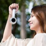 ハンディファン ミニ扇風機 携帯扇風機 1800mAh内臓バッテリー USB 充電式 3段階風量調整 卓上扇風機 アウトドア ファン 全4色 SKU:IPC03092025078 - Image 7