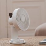 扇風機 クリップ式 首振り ミニ扇風機 4000mAh内臓バッテリー 壁掛け 軽量  USB 充電式 卓上扇風機 USB充電 熱中症対策 全3色  SKU:IPC03092025087 - Image 3