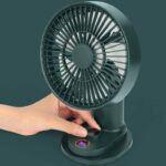 扇風機 クリップ式 首振り ミニ扇風機 4000mAh内臓バッテリー 壁掛け 軽量  USB 充電式 卓上扇風機 USB充電 熱中症対策 全3色  SKU:IPC03092025087 - Image 18