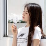 ハンディファン ミニ扇風機 携帯扇風機 2000mAh内臓バッテリー　USB 充電式 3段階風量調整 卓上扇風機 アウトドア ファン   SKU:IPC03092025088 - Image 5