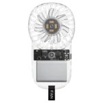 ハンディファン ミニ扇風機 携帯扇風機 1200mAh内臓バッテリー USB 充電式 3段階風量調整 卓上扇風機 アウトドア ファン 全3色 SKU:IPC03092025089 - Image 6