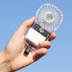 ハンディファン ミニ扇風機 携帯扇風機 1200mAh内臓バッテリー USB 充電式 3段階風量調整 卓上扇風機 アウトドア ファン 全3色 SKU:IPC03092025089 - Image 2