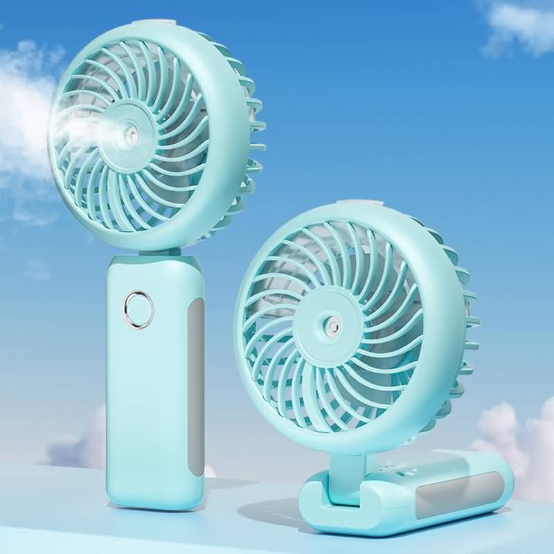 IPC03092025090-01.jpg 扇風機 加湿器 ファン 噴霧機能 ハンディファン ミニ扇風機 携帯扇風機 4000mAh内臓バッテリー USB 充電式 卓上扇風機 アウトドア ファン 全5色 SKU:IPC03092025090 - Image 1