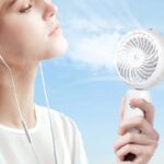 扇風機 加湿器 ファン 噴霧機能 ハンディファン ミニ扇風機 携帯扇風機 4000mAh内臓バッテリー USB 充電式  卓上扇風機 アウトドア ファン 全5色 SKU:IPC03092025090 - Image 13