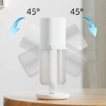 卓上加湿器 450mL容量 上給水 超音波式加湿器  3000mAh バッテリー内蔵 ミニ加湿器 静電気防止 超静音   卓上加湿機  LEDライト 超音波加湿器  小型加湿器 加湿機  type-c 充電 乾燥防止 SKU:IPC03092025091 - Image 2