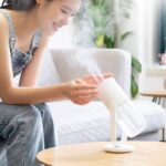 卓上加湿器 450mL容量 上給水 超音波式加湿器  3000mAh バッテリー内蔵 ミニ加湿器 静電気防止 超静音   卓上加湿機  LEDライト 超音波加湿器  小型加湿器 加湿機  type-c 充電 乾燥防止 SKU:IPC03092025091 - Image 6