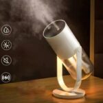 卓上加湿器 450mL容量 上給水 超音波式加湿器  3000mAh バッテリー内蔵 ミニ加湿器 静電気防止 超静音   卓上加湿機  LEDライト 超音波加湿器  小型加湿器 加湿機  type-c 充電 乾燥防止 SKU:IPC03092025091