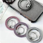 折り畳み式 MagSafe対応 スマホリング 360度回転 マグネット式 マグセーフ iPhoneリングホルダー バンカーリング 角度調整 スタンド  全6色 SKU:IPC03092025093 - 画像 (3)