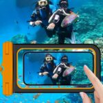 防水ポーチ スマホ防水 ケース IPX8防水規格 PVC製 携帯防水ケース  完全防水ケース 6.9インチ スマホ防水袋 全12色 SKU:IPC03092025100 - Image 9