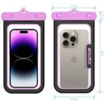 防水ポーチ スマホ防水 ケース IPX8防水規格 PVC製 携帯防水ケース  完全防水ケース 6.9インチ スマホ防水袋 全12色 SKU:IPC03092025100 - Image 23