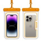 防水ポーチ スマホ防水 ケース IPX8防水規格 PVC製 携帯防水ケース  完全防水ケース 6.9インチ スマホ防水袋 全12色 SKU:IPC03092025100 - Image 22