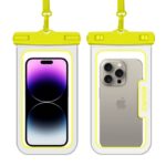 防水ポーチ スマホ防水 ケース IPX8防水規格 PVC製 携帯防水ケース  完全防水ケース 6.9インチ スマホ防水袋 全12色 SKU:IPC03092025100 - Image 19