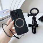 マグネット クリップ スマートフォンスタンド スマホ クリップ マウント マグネットスマホホルダー クリップ式 MagSafe対応アクセサリー  SKU:IPC03092025101 - 画像 (10)