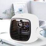 加湿器 扇風機 冷風機 加湿器 冷風扇  ポータブルエアコン 6段階風量静音 500mlタンク容量 ミニクーラー 卓上加湿器 熱中症対策 ミニエアコンファン  SKU:IPC03132025001 - Image 2