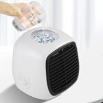 加湿器 扇風機 冷風機 加湿器 冷風扇  ポータブルエアコン 6段階風量静音 500mlタンク容量 ミニクーラー 卓上加湿器 熱中症対策 ミニエアコンファン  SKU:IPC03132025001 - Image 10