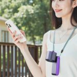 冷却プレート付 小型扇風機 ハンディファン 100段階調整 携帯扇風機 3600mAh内臓バッテリー ミニ扇風機 手持ち扇風機 充電式扇風機 瞬間冷却 風量調節 熱中症対策 全4色 SKU:IPC03132025003 - Image 13