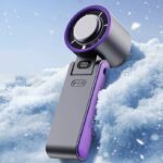 冷却プレート付 小型扇風機 ハンディファン 100段階調整 携帯扇風機 3600mAh内臓バッテリー ミニ扇風機 手持ち扇風機 充電式扇風機 瞬間冷却 風量調節 熱中症対策 全4色 SKU:IPC03132025003 - Image 7