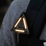 小型安全トライアングルライト キャンプ ライト  アウトドア アウト キャンプ用品 LEDランプ   ポータブル小型キャンプライト 全2種類 SKU:IPC03132025005