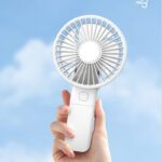 クリップファン 日傘 首かけ 多機能ハンディファン 1200mAh内臓バッテリー ミニ扇風機 風量調整 携帯扇風機 USB 充電式 卓上扇風 全3色 SKU:IPC03132025011 - Image 10