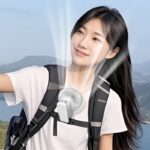 クリップファン 日傘 首かけ 多機能ハンディファン 1200mAh内臓バッテリー ミニ扇風機 風量調整 携帯扇風機 USB 充電式 卓上扇風 全3色 SKU:IPC03132025011 - Image 7