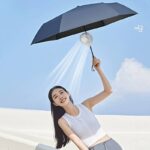 クリップファン 日傘 首かけ 多機能ハンディファン 1200mAh内臓バッテリー ミニ扇風機 風量調整 携帯扇風機 USB 充電式 卓上扇風 全3色 SKU:IPC03132025011 - Image 8