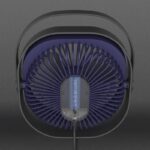 小型扇風機 USB 充電式 6インチ 卓上扇風機 4000mAh内臓バッテリー パワフル送風 ミニファン 静音 ミニ扇風機 全3色 SKU:IPC03132025014 - Image 12
