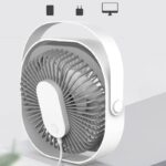 小型扇風機 USB 充電式 6インチ 卓上扇風機 4000mAh内臓バッテリー パワフル送風 ミニファン 静音 ミニ扇風機 全3色 SKU:IPC03132025014 - Image 11