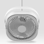 小型扇風機 USB 充電式 6インチ 卓上扇風機 4000mAh内臓バッテリー パワフル送風 ミニファン 静音 ミニ扇風機 全3色 SKU:IPC03132025014 - Image 9