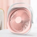 小型扇風機 USB 充電式 6インチ 卓上扇風機 4000mAh内臓バッテリー パワフル送風 ミニファン 静音 ミニ扇風機 全3色 SKU:IPC03132025014 - Image 7