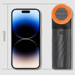 高速ターボファン 手持ちブロワー 充電式扇風機  携帯扇風機 超強力ターボファン 105000RPM 空気ブロワー 2000mAhバッテリー内蔵 SKU:IPC03132025016 - Image 8