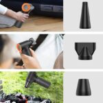 高速ターボファン 手持ちブロワー 充電式扇風機  携帯扇風機 超強力ターボファン 105000RPM 空気ブロワー 2000mAhバッテリー内蔵 SKU:IPC03132025016 - Image 6