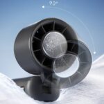 冷却プレート付 折れ畳式 小型扇風機  100段高速大風量 携帯扇風機 4000mAh内臓バッテリー  ミニ扇風機 ハンディファン 携帯扇風機 風量調節 熱中症対策 全4色  SKU:IPC03132025018 - Image 17