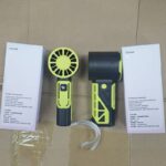 冷却プレート付  小型扇風機  100段高速大風量 携帯扇風機 4000mAh内臓バッテリー  ミニ扇風機 ハンディファン 携帯扇風機 風量調節 熱中症対策 全4色  SKU:IPC03132025020 - Image 18