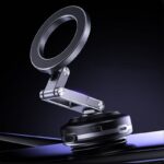 両面吸着 magsafe対応車載ホルダー  グネット式 真空 スマホホルダー 多機能スマホホルダー 真空吸着式 携帯電話ホルダー 360度回転 電動真空吸着式スマホホルダー Gray SKU:IPC03132025026
