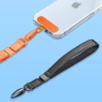 腕ストラップ  本革製 スマホ ストラップ スマホ全機種対応 18CM スマホアクセサリ ストラップ 落下防止 携帯ストラップ  全5色  SKU:IPC03132025029