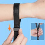 腕ストラップ  本革製 スマホ ストラップ スマホ全機種対応 18CM スマホアクセサリ ストラップ 落下防止 携帯ストラップ  全5色  SKU:IPC03132025029 - Image 8