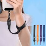 腕ストラップ  本革製 スマホ ストラップ スマホ全機種対応 18CM スマホアクセサリ ストラップ 落下防止 携帯ストラップ  全5色  SKU:IPC03132025029 - Image 7