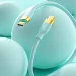 Type-c to Type-c 充電ケーブル PD20W  66W 急速充電 ケーブル 1.0m  シリコン素材 USB Type-Cケーブル 高耐久 断線防止  充電ケーブル 全3色 SKU:IPC03132025030 - Image 10