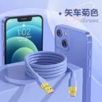 Type-c to Type-c 充電ケーブル PD20W  66W 急速充電 ケーブル 1.0m  シリコン素材 USB Type-Cケーブル 高耐久 断線防止  充電ケーブル 全3色 SKU:IPC03132025030 - Image 9